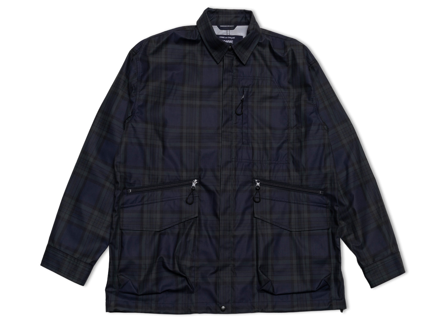 Comme des Garçons HOMME Jacket in Navy / Green