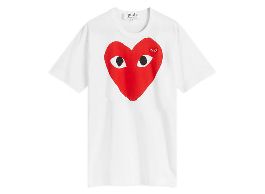Comme des Garçons Play Double Heart T-Shirt v2