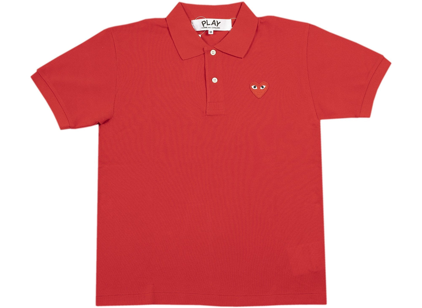 Comme des Garçons Play Polo Shirt 'Red'