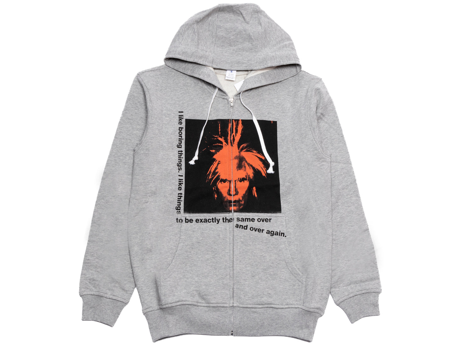 Comme des Garçons SHIRT Andy Warhol Portrait Hoodie