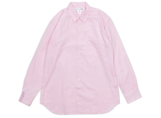 Comme des Garçons SHIRT L/S Button Up in Pink