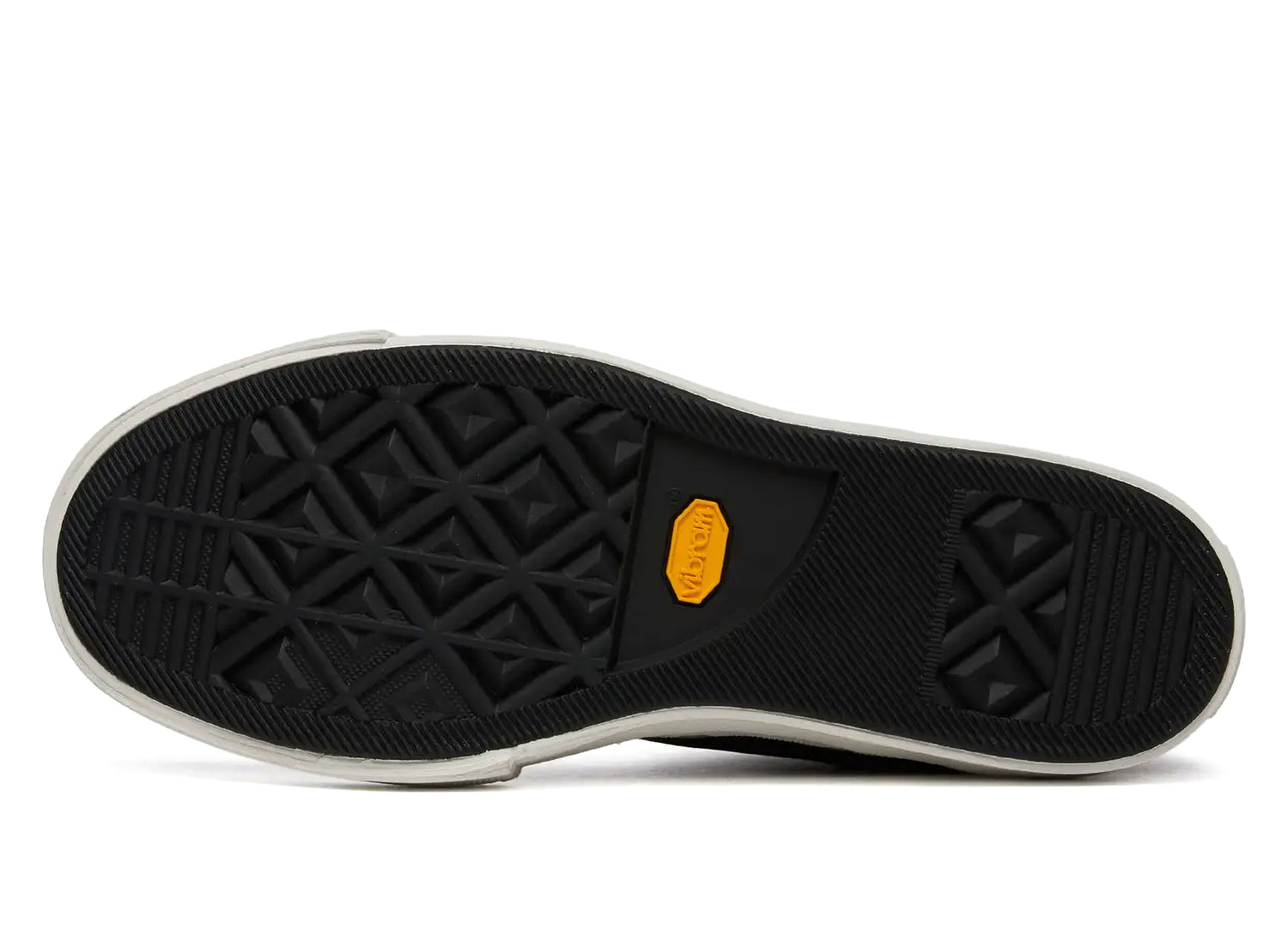 Converse Chuck Taylor All Star First String Hi in 'Black' Leather — view 3