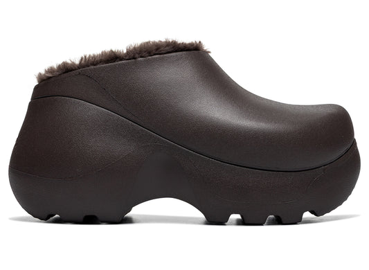Crocs Hydra Clog Lined in Espresso - Damaged