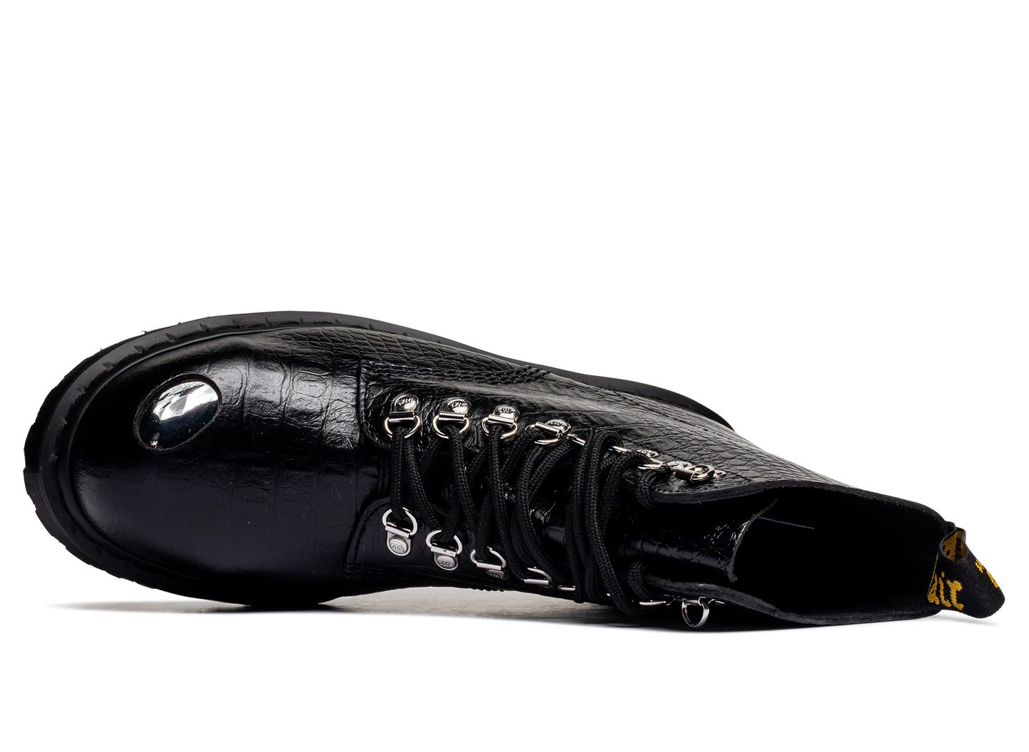 Dr. Martens Crocodile 1460 Pascal Steel Toe in Black