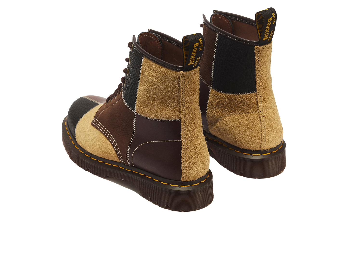 Dr. Martens 1460 PWRK in Butterscotch / Dark Brown