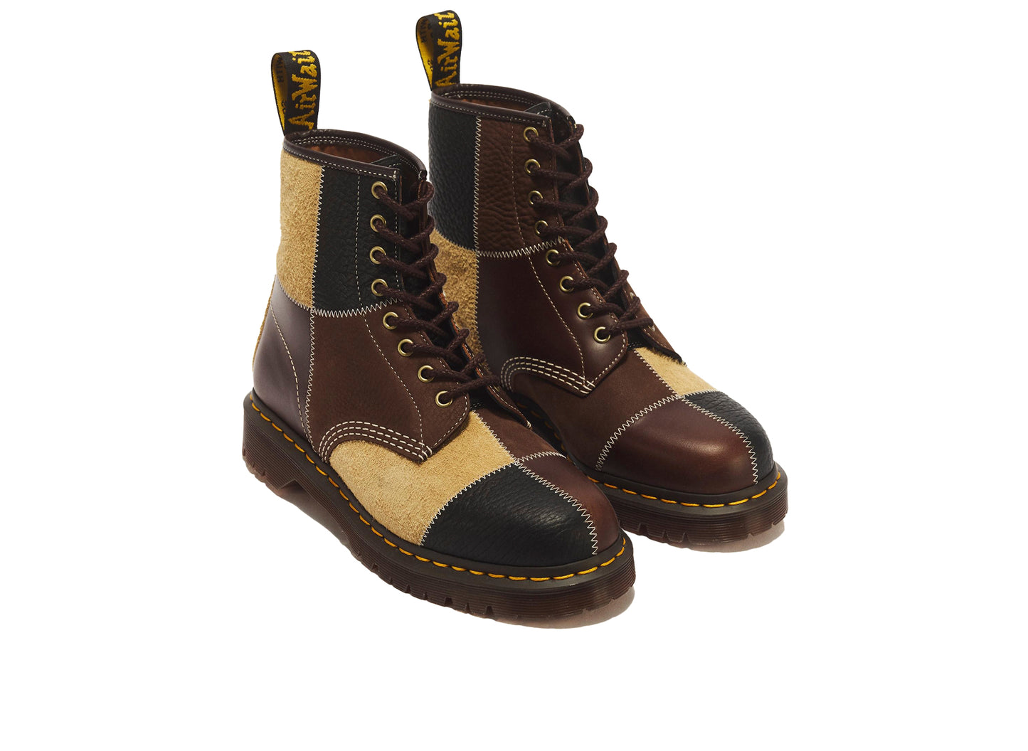 Dr. Martens 1460 PWRK in Butterscotch / Dark Brown