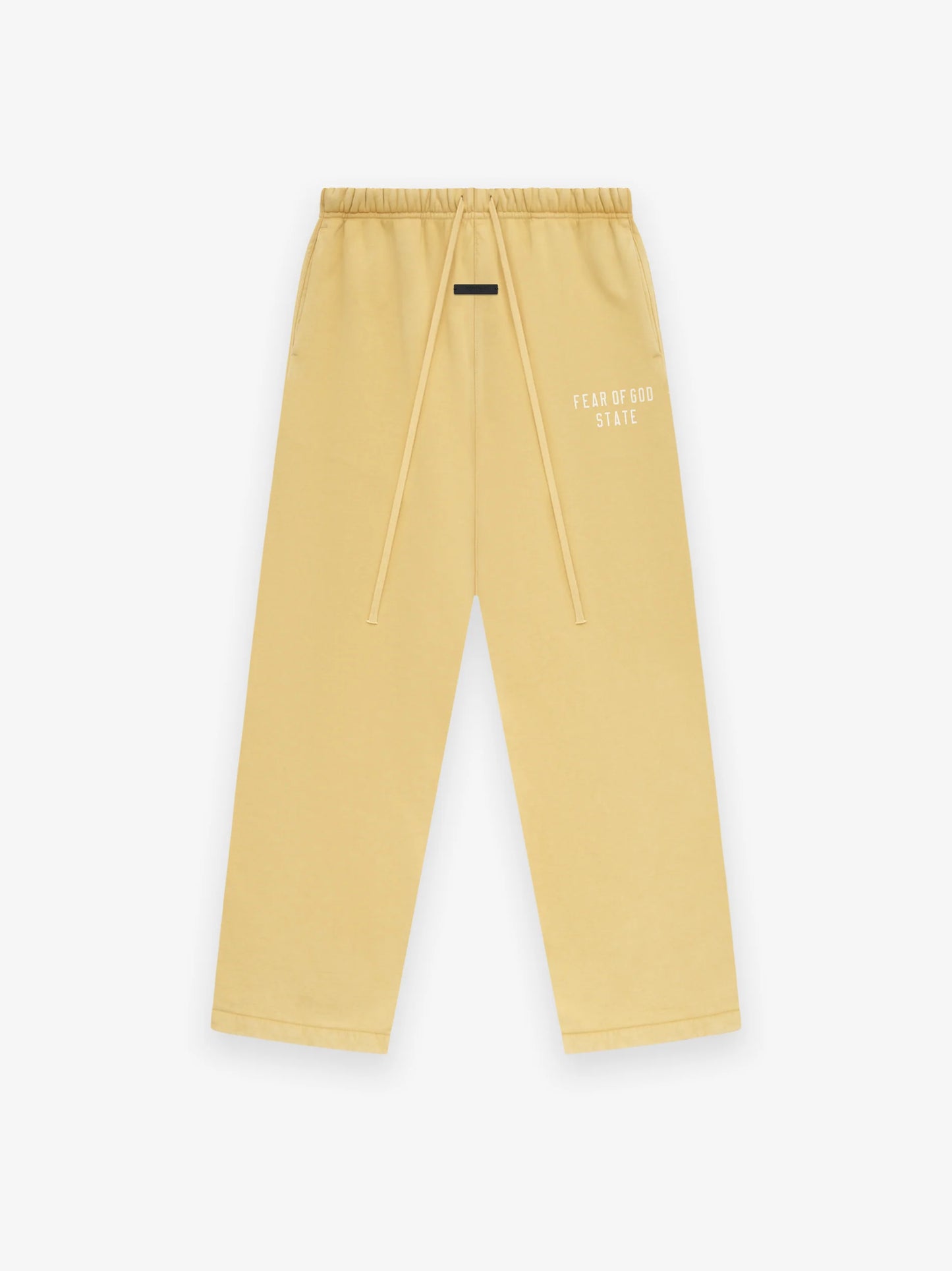 Fear of God Essentials Heavy Fleece Relaxed Sweatpants in Amber