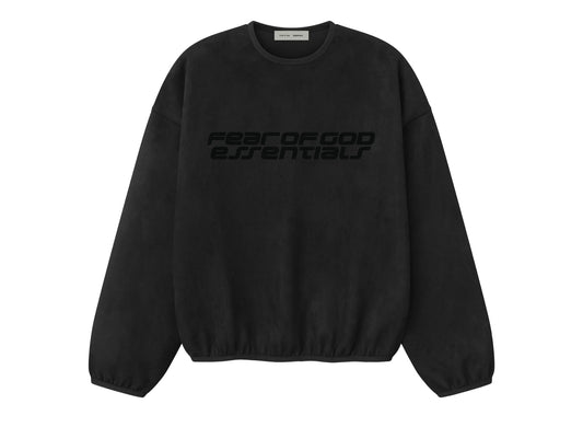 Fear of God Essentials Modern Crewneck Sweatshirt 'Vintage Black'