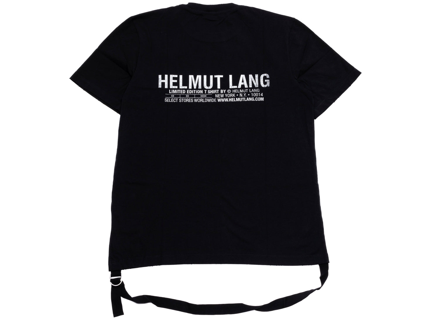 Helmut Lang New York S/S Tee in Black - view 3