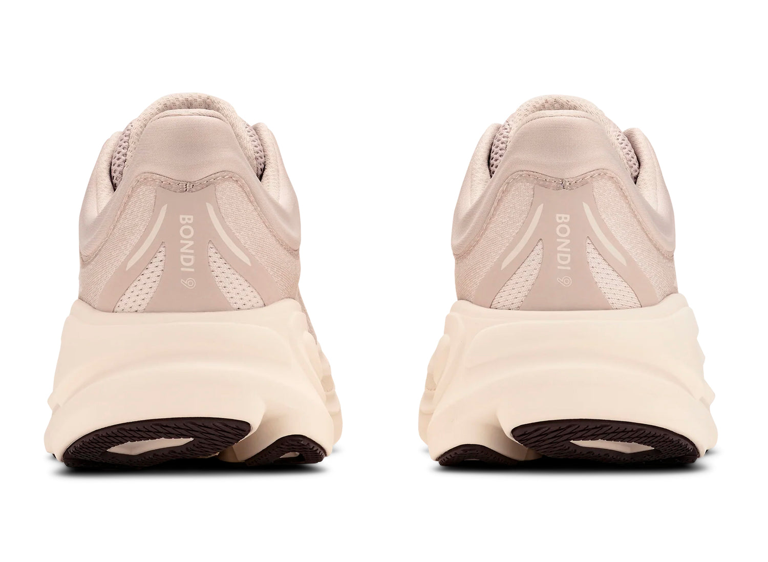 Hoka Bondi 9 'River Rock Grey / Alabaster' — view 2