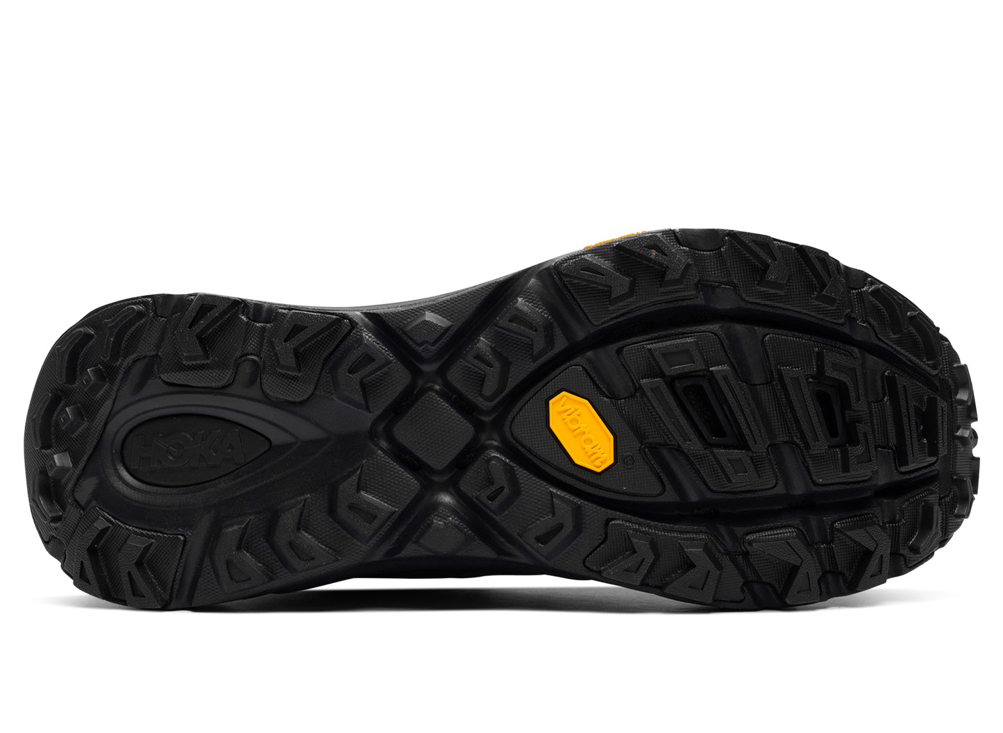 Unisex Hoka Mafate Three2 'Gravel / Carbon Black' — view 5