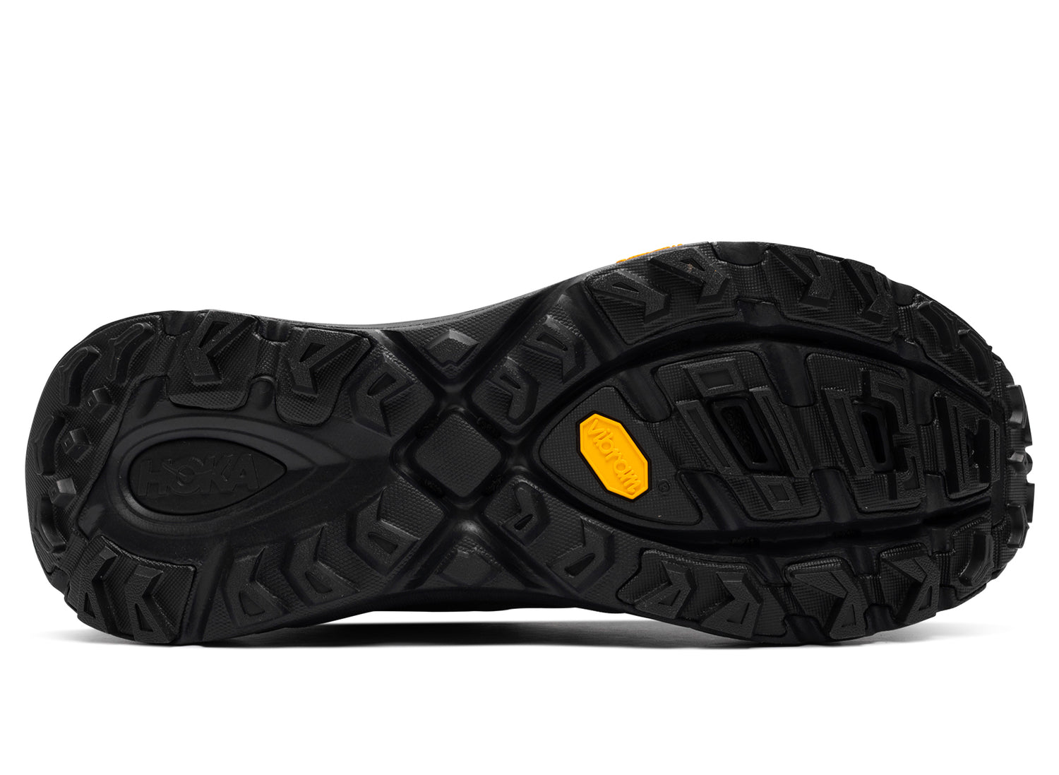 Unisex Hoka Mafate Three2 'Gravel / Carbon Black' — view 5