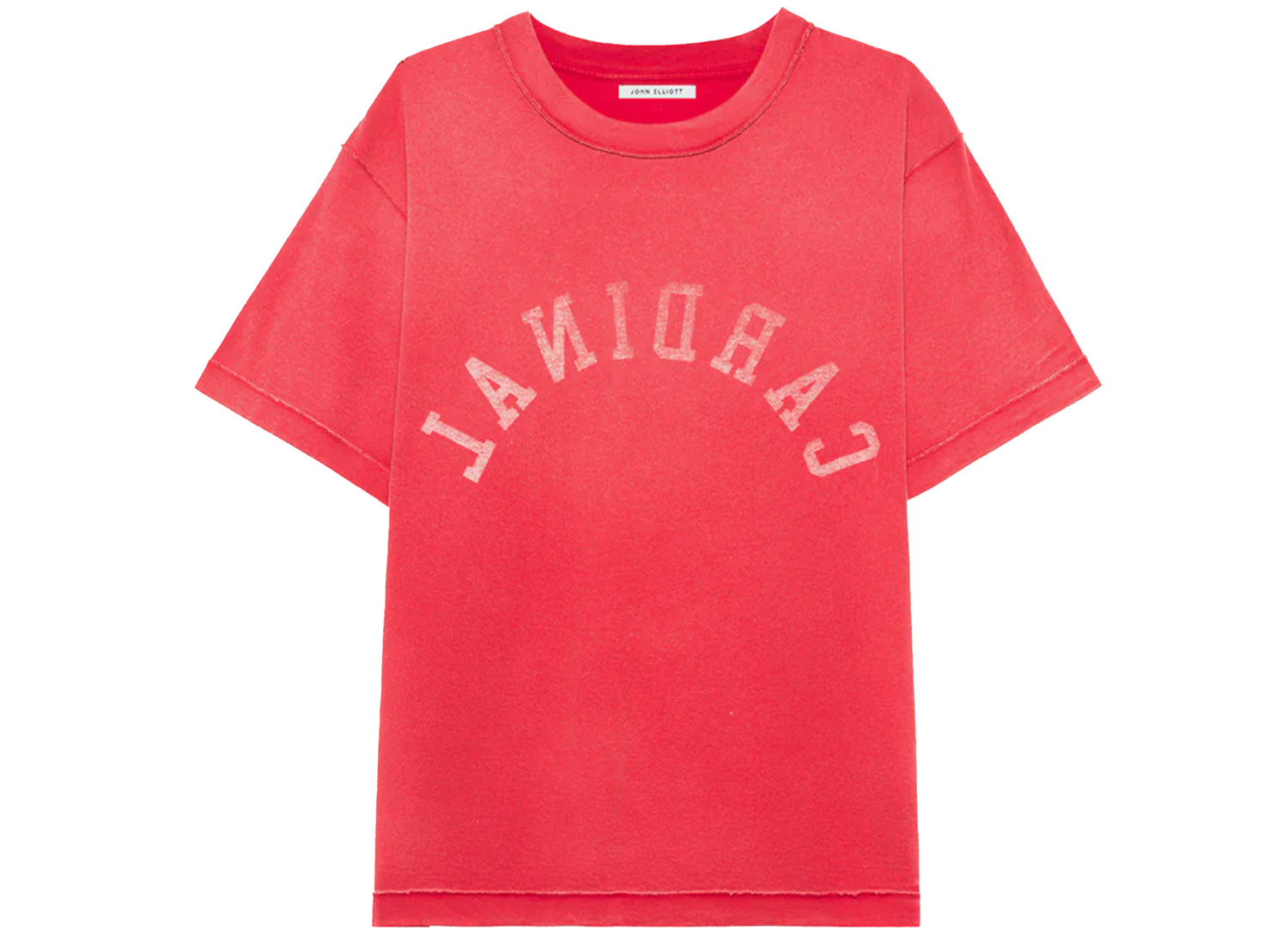 John Elliott S/S Rush Tee in Cardinal