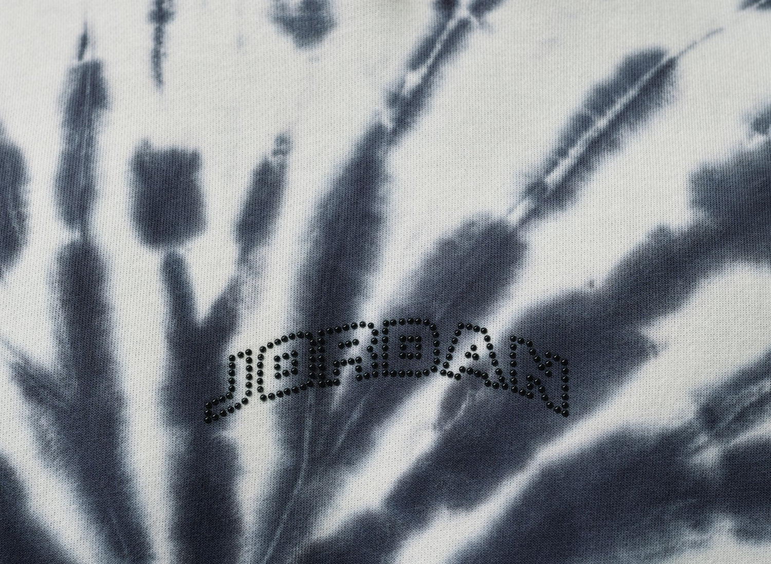 Jordan Brooklyn Fleece Tie-Dye Pullover Festival Hoodie in Sail — view 4