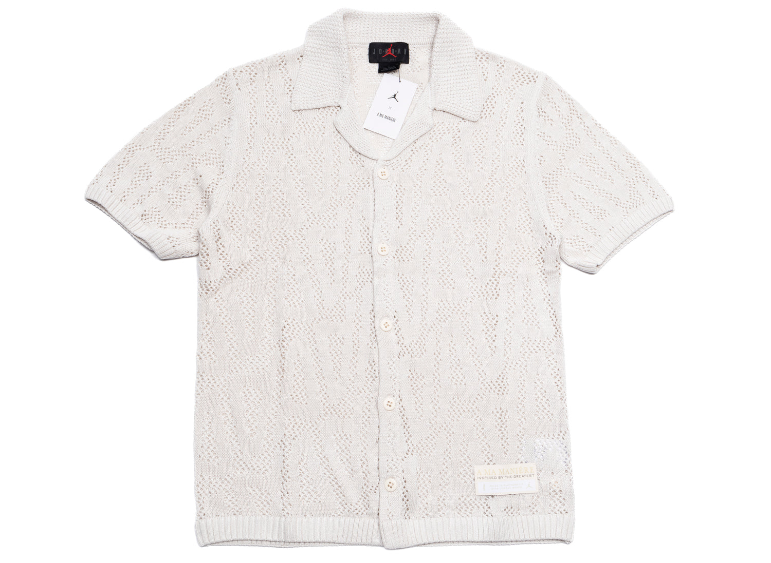 Jordan x A Ma Maniere S/S Button-Up Top