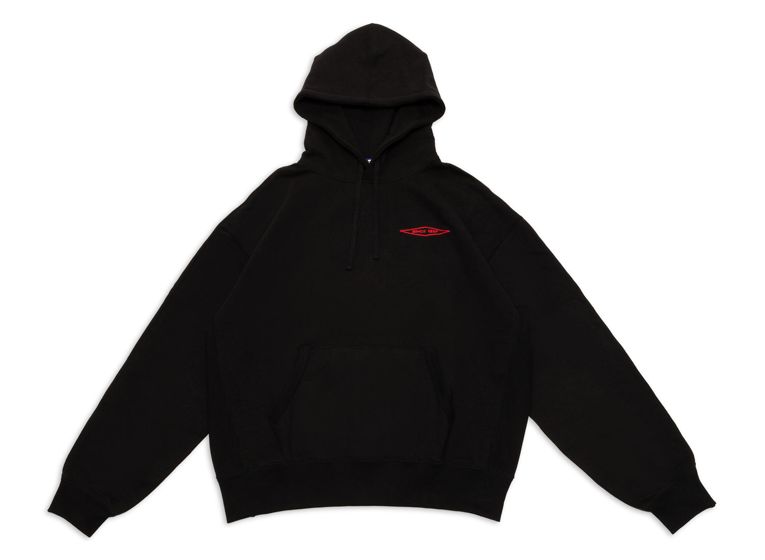 Junya Watanabe Hoodie in Black x Red