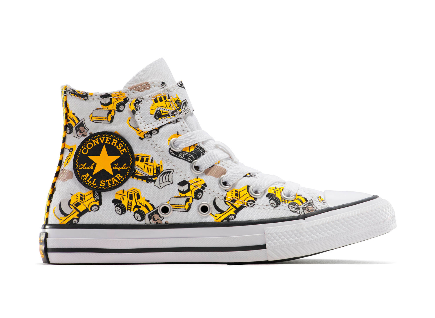 Kid's Converse CTAS 1V Hi 'White / Black'
