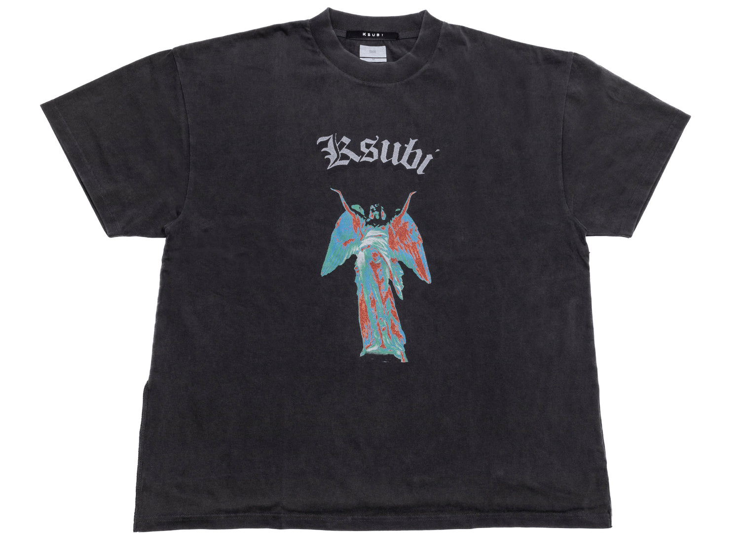 Ksubi Angelik Eksess S/S Tee ‘Acid Black’