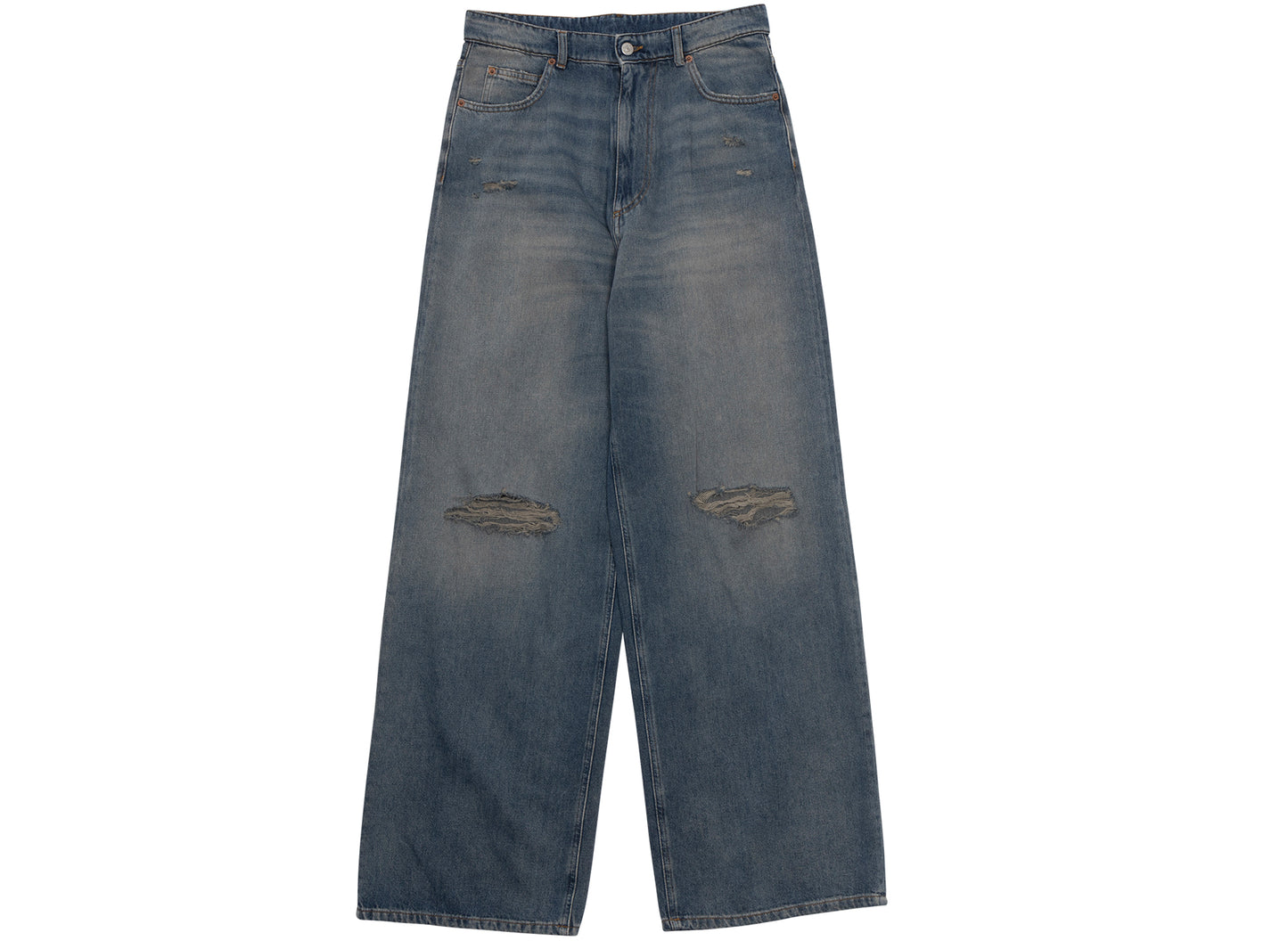 Maison Margiela MM6 Distressed Denim Jeans