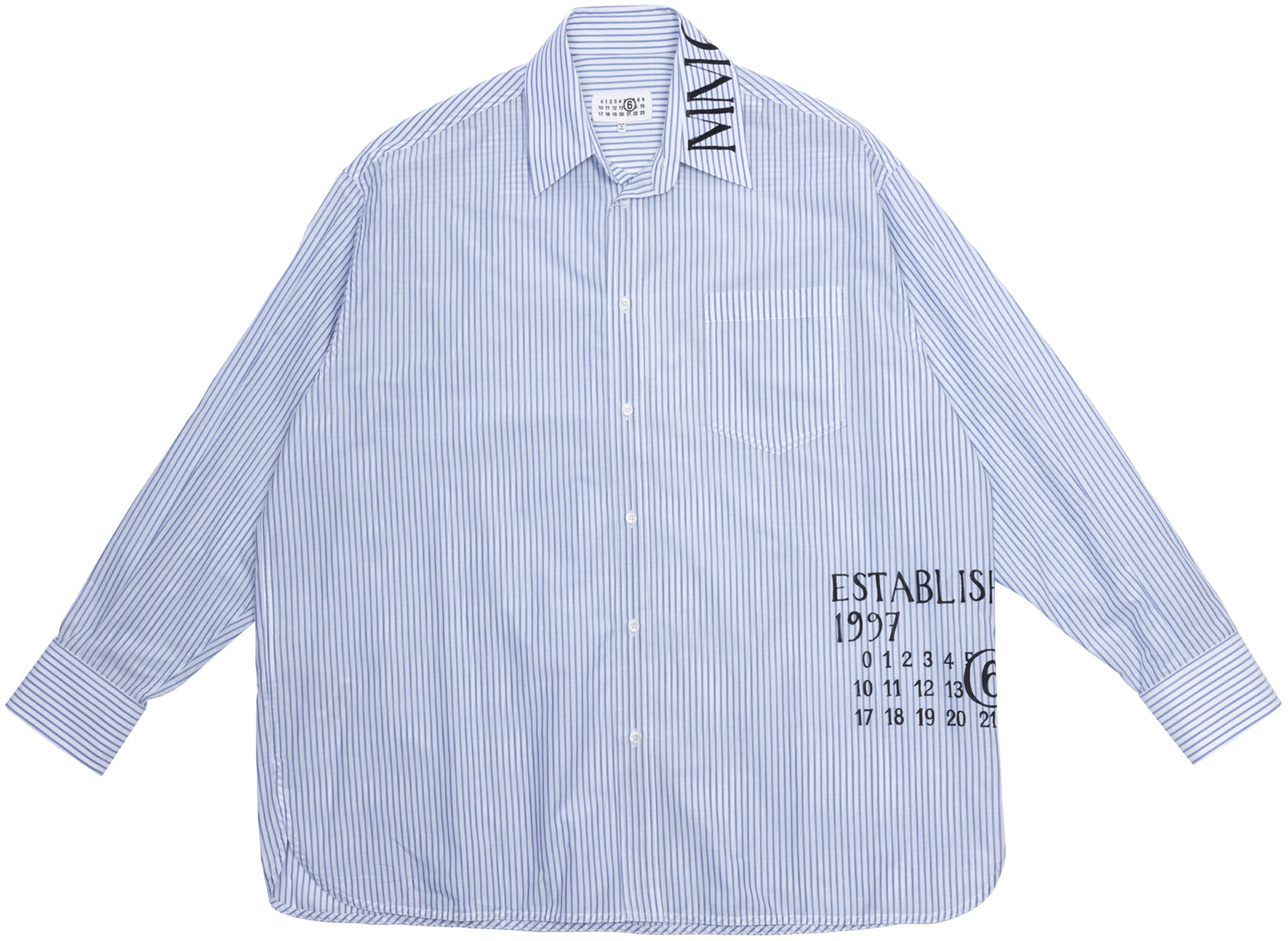 Maison Margiela MM6 Printed Button-Up Shirt