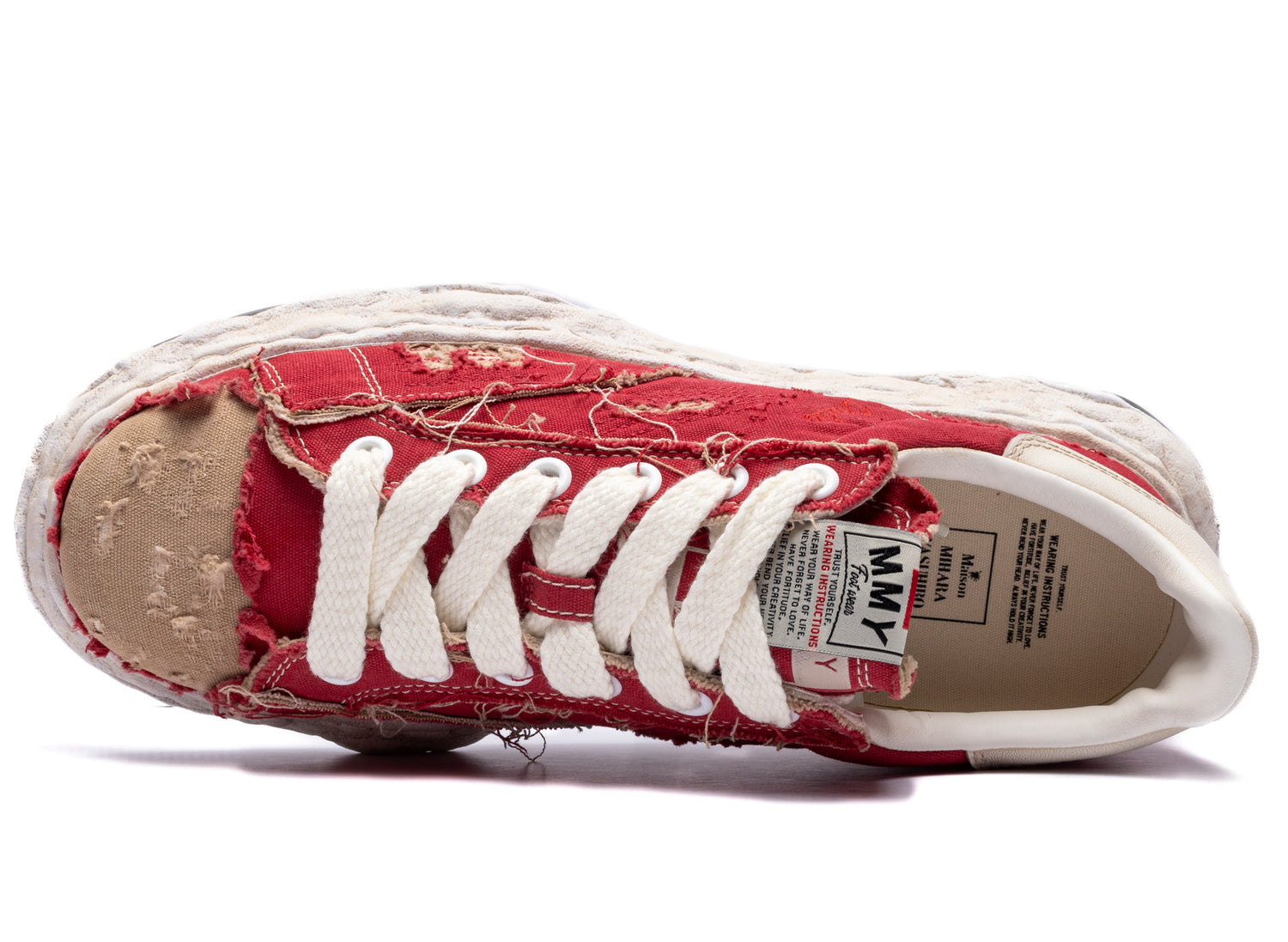 Maison Mihara Yasuhiro "Charles" in Red — view 4