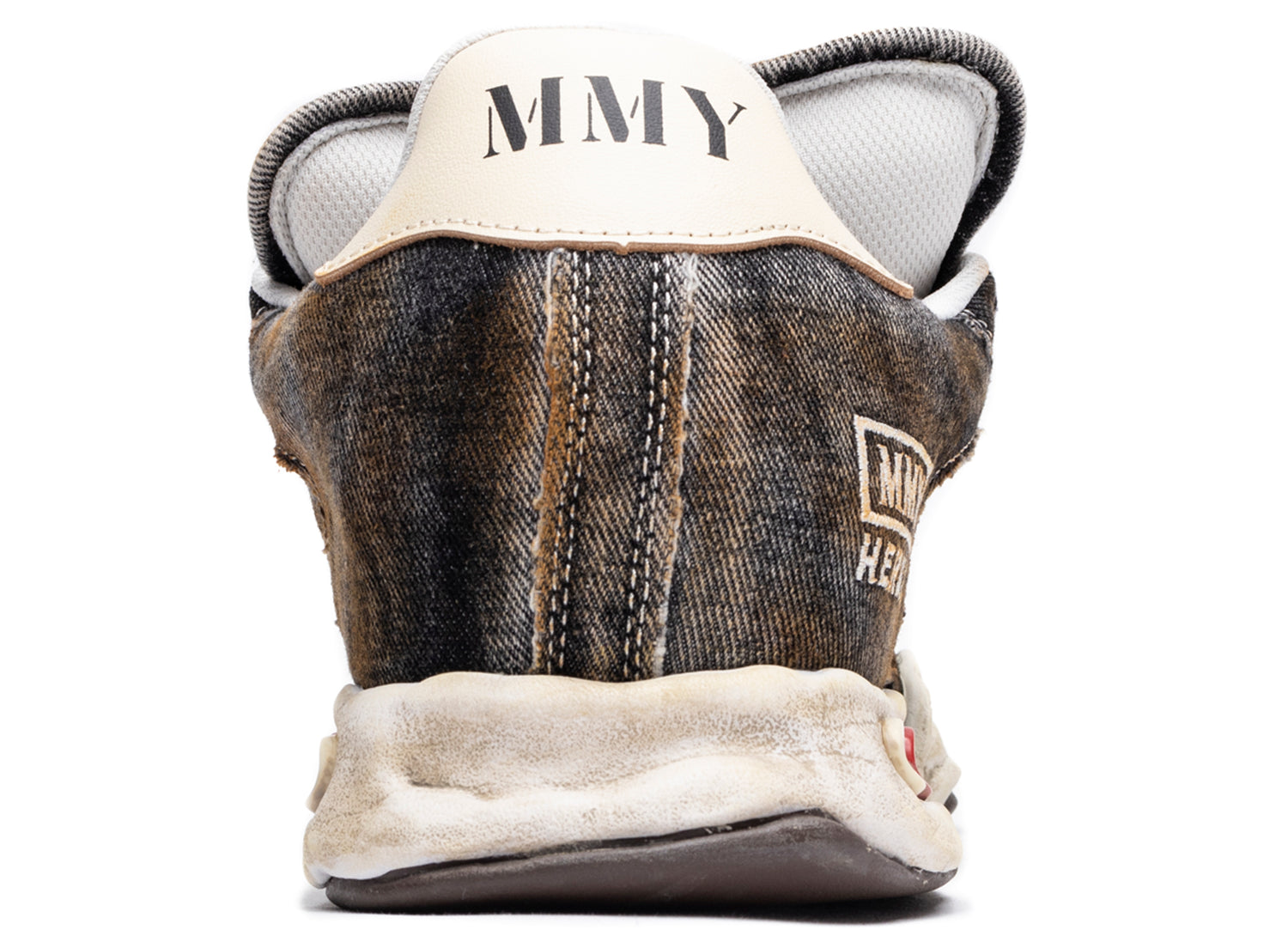 Maison Mihara Yasuhiro Denim Herbie Puffer in Black - view 2