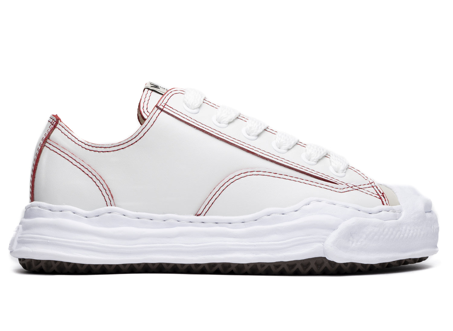 Maison Mihara Yasuhiro Leather Peterson Low in White