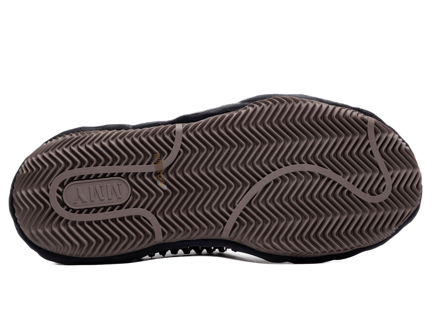 Maison Mihara Yasuhiro Spiked Blakey Low in Black/Black - view 5
