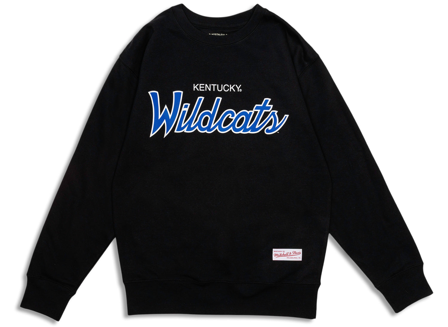 Mitchell & Ness Kentucky Wildcats NCAA Elite Script Crewneck