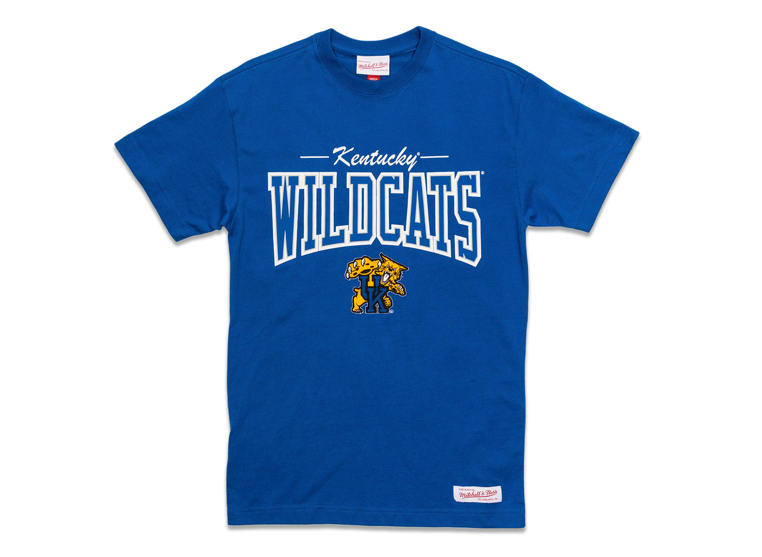Mitchell & Ness Kentucky Wildcats Throw It Back Tee