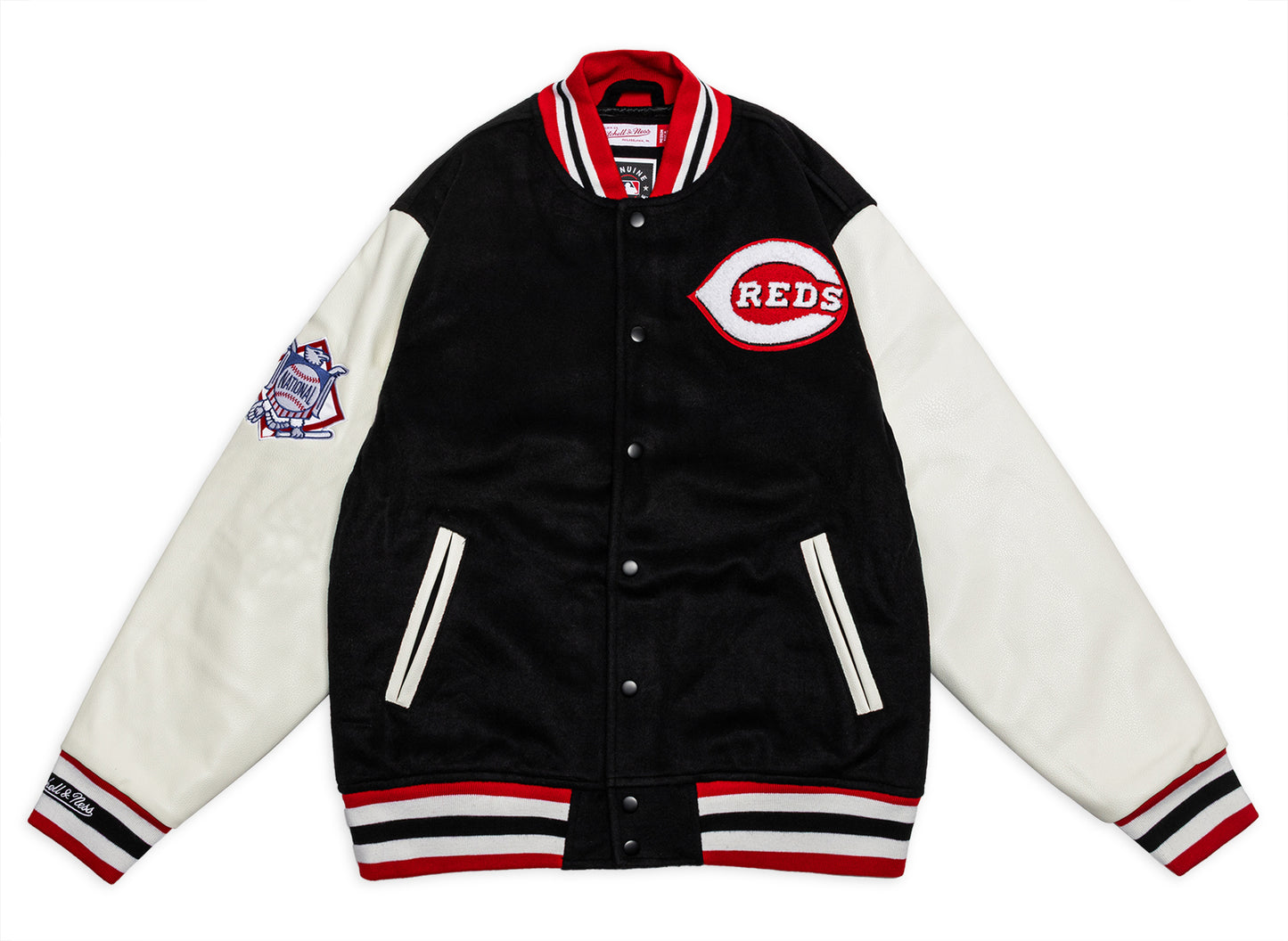 Mitchell & Ness MLB Off Day Cincinnati Reds Varsity Jacket