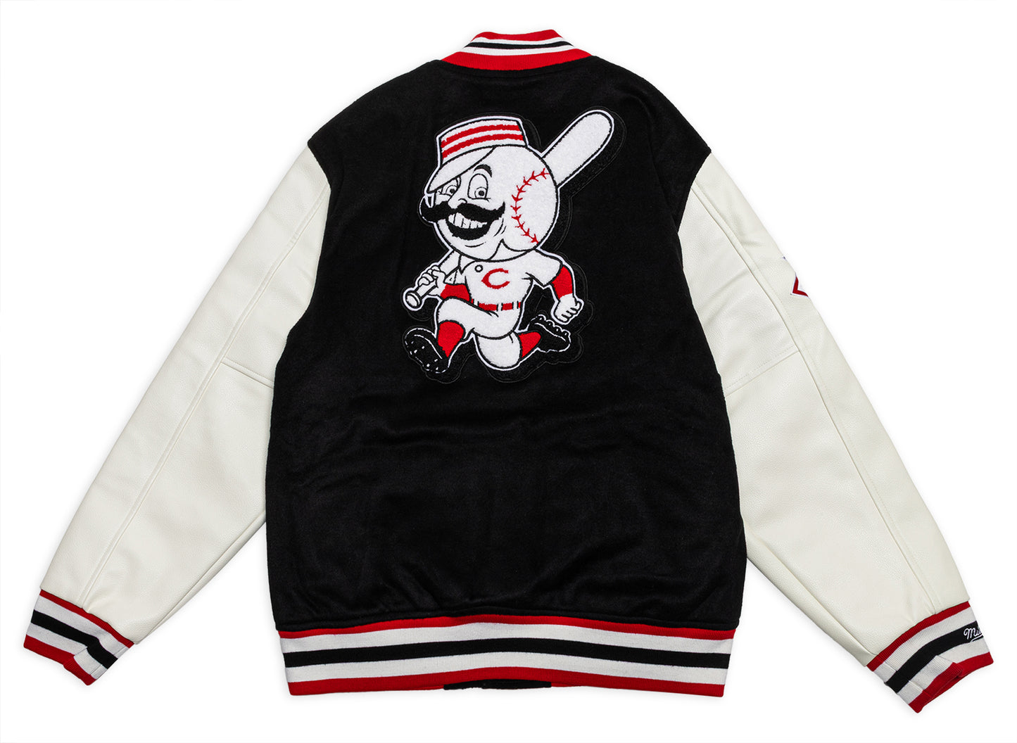 Mitchell & Ness MLB Off Day Cincinnati Reds Varsity Jacket — view 2