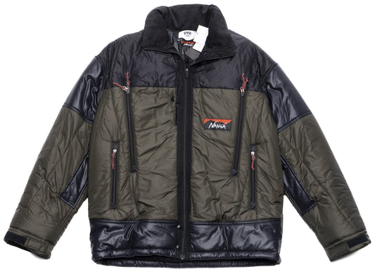 Junya Watanabe MAN x Nanga padded blouson jacket in multi-color, men's outerwear