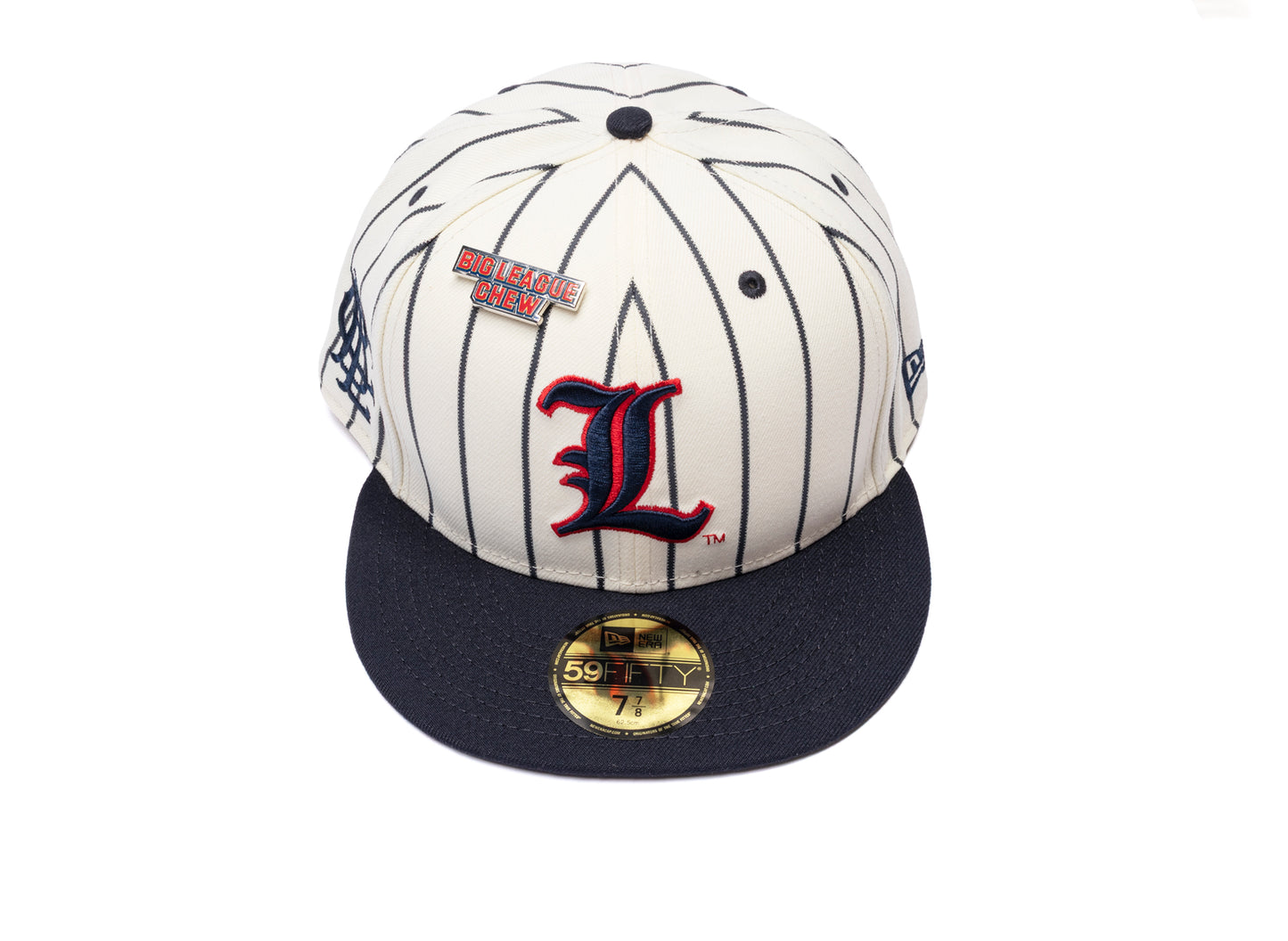 New Era BLC x College 59Fifty Louisville Cardinals Fitted Hat in White / Red