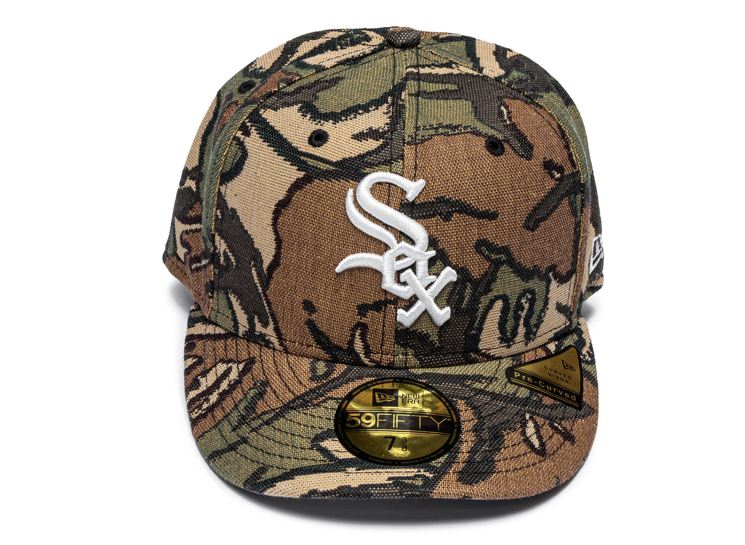 New Era Jacquard Camo Chicago White Sox Fitted Hat