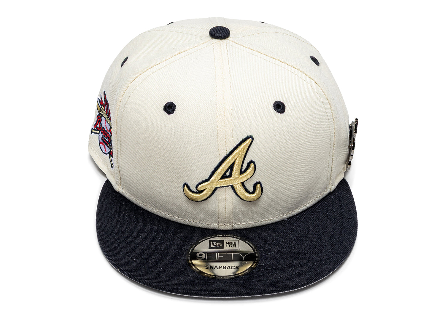 New Era Mascot Pin Atlanta Braves Snapback Hat
