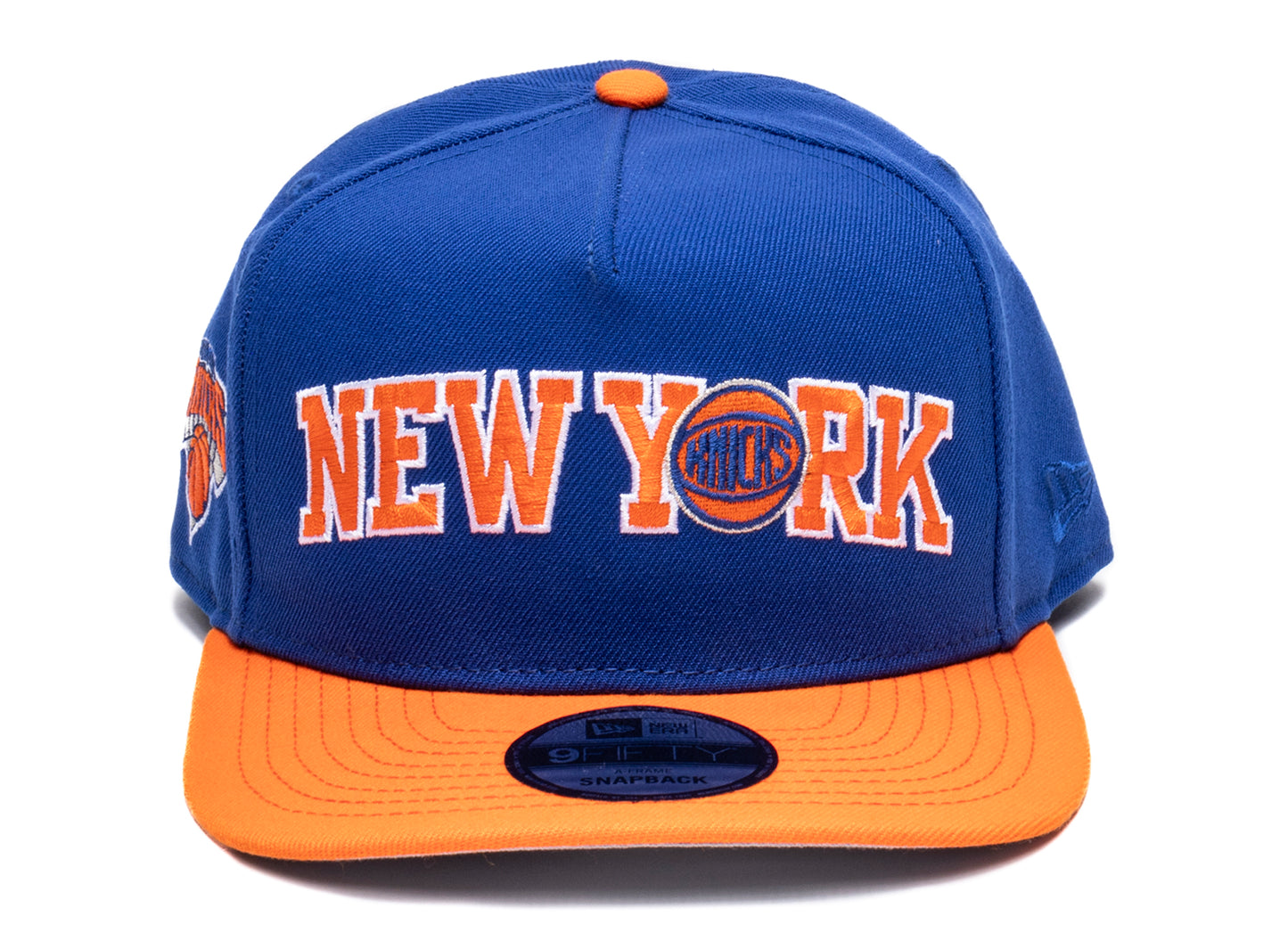 New Era New York Knicks Blue Rush 5950 A-Frame Snapback Hat (Copy)