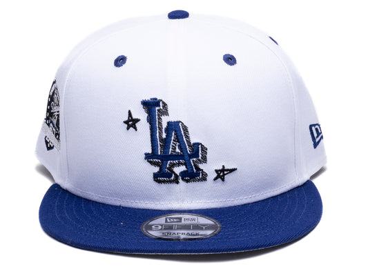 New Era Official Doodles Los Angeles Dodgers Snapback Hat