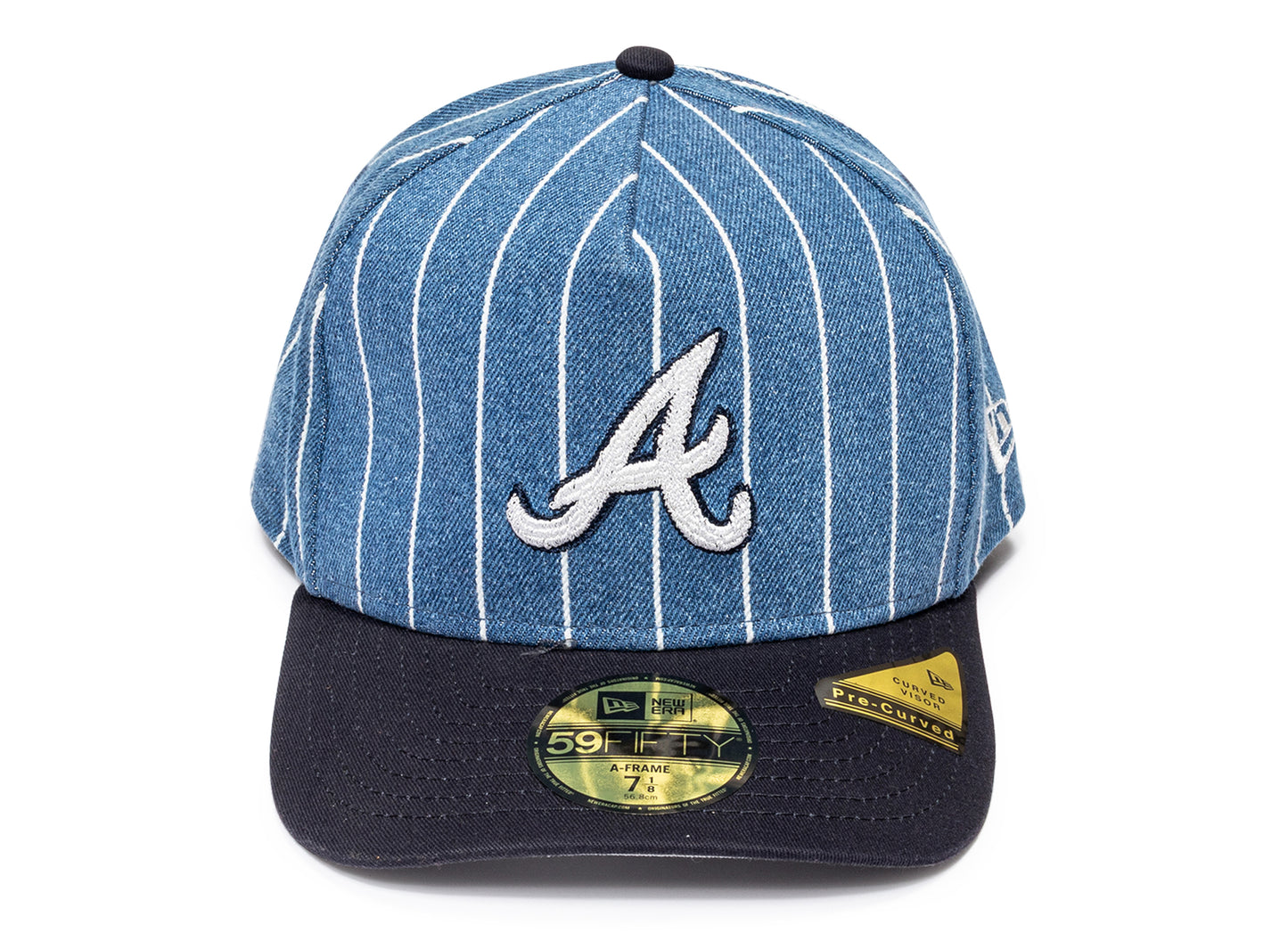 New Era Parallel Atlanta Braves Fitted Hat