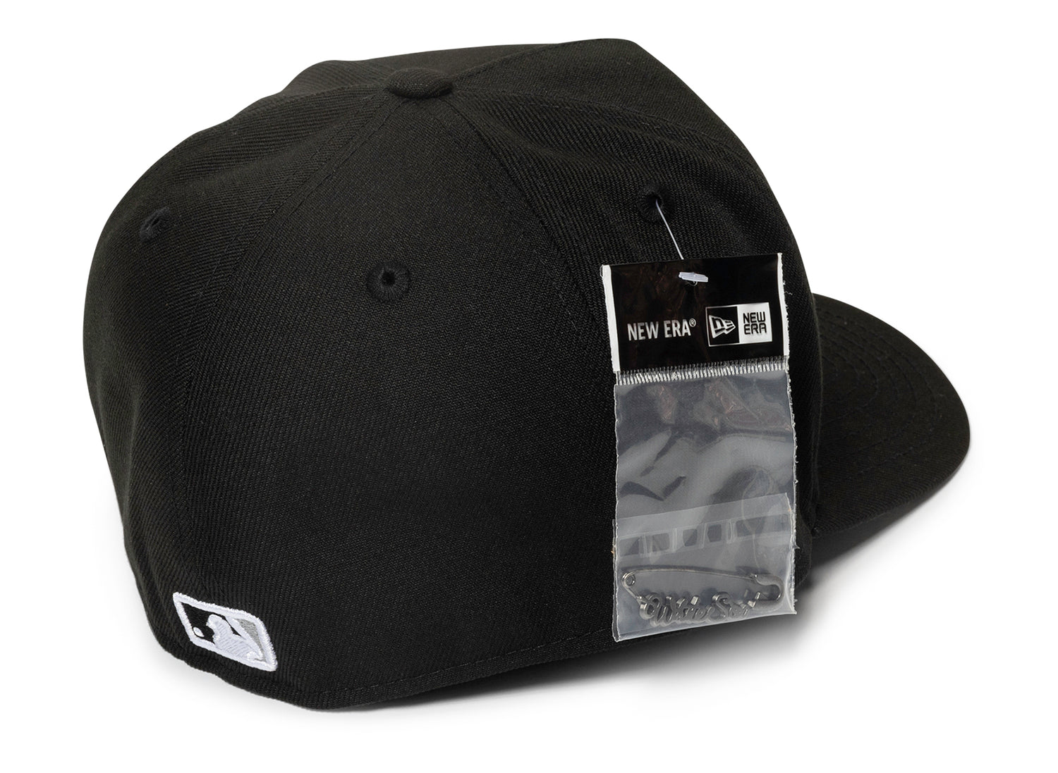 New Era Script Safety Pin Chicago White Sox Fitted Hat - view 2