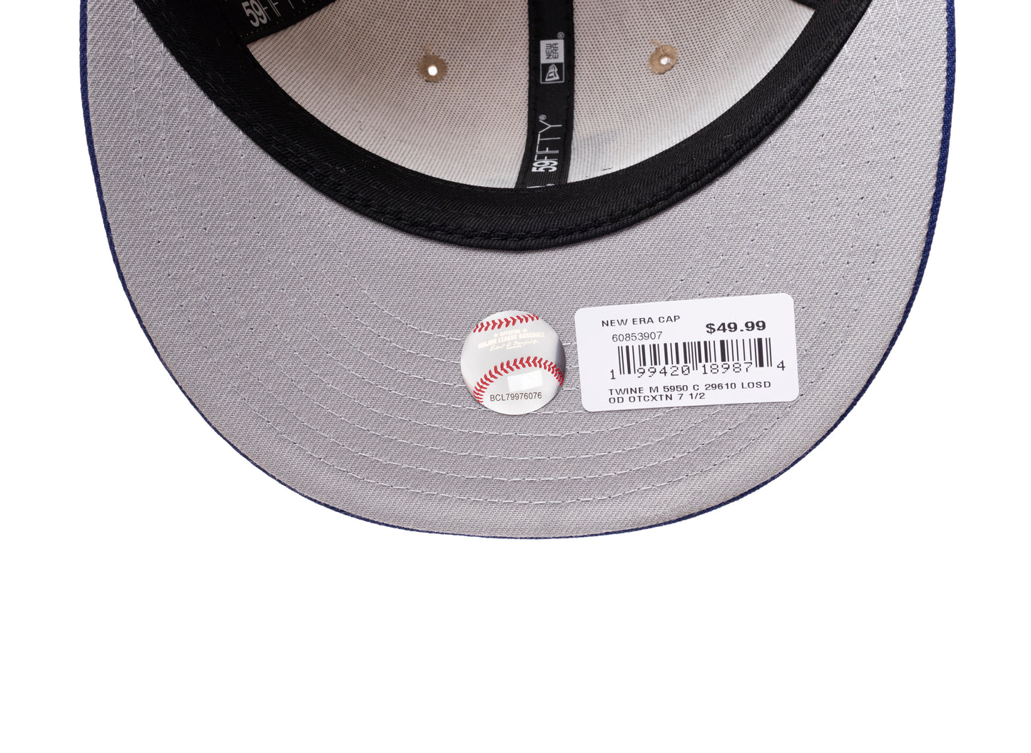 Gorra ajustable New Era Twine 59Fifty Los Angeles Dodgers