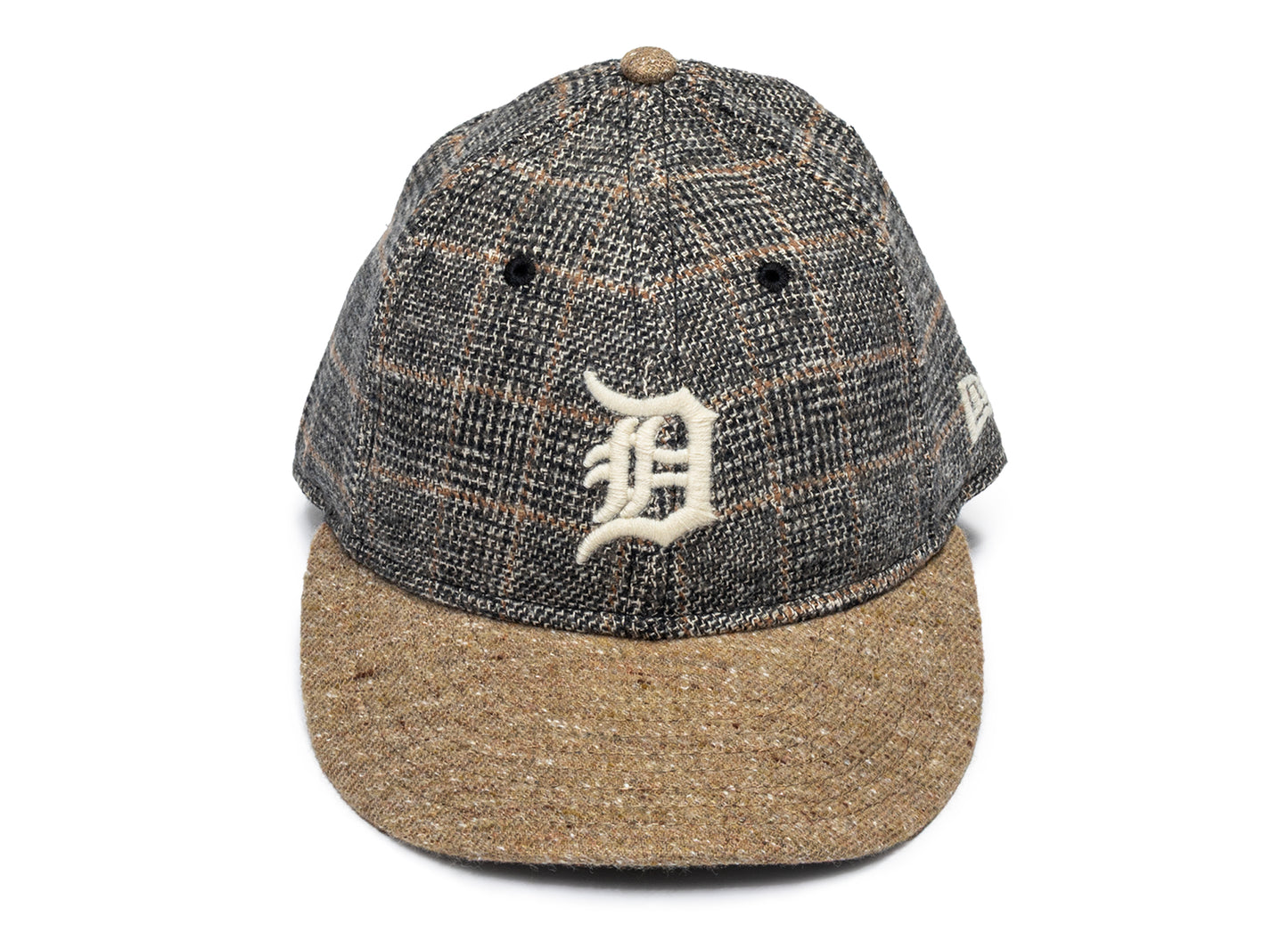 New Era Vintage Tweed Detroit Tigers Fitted Hat