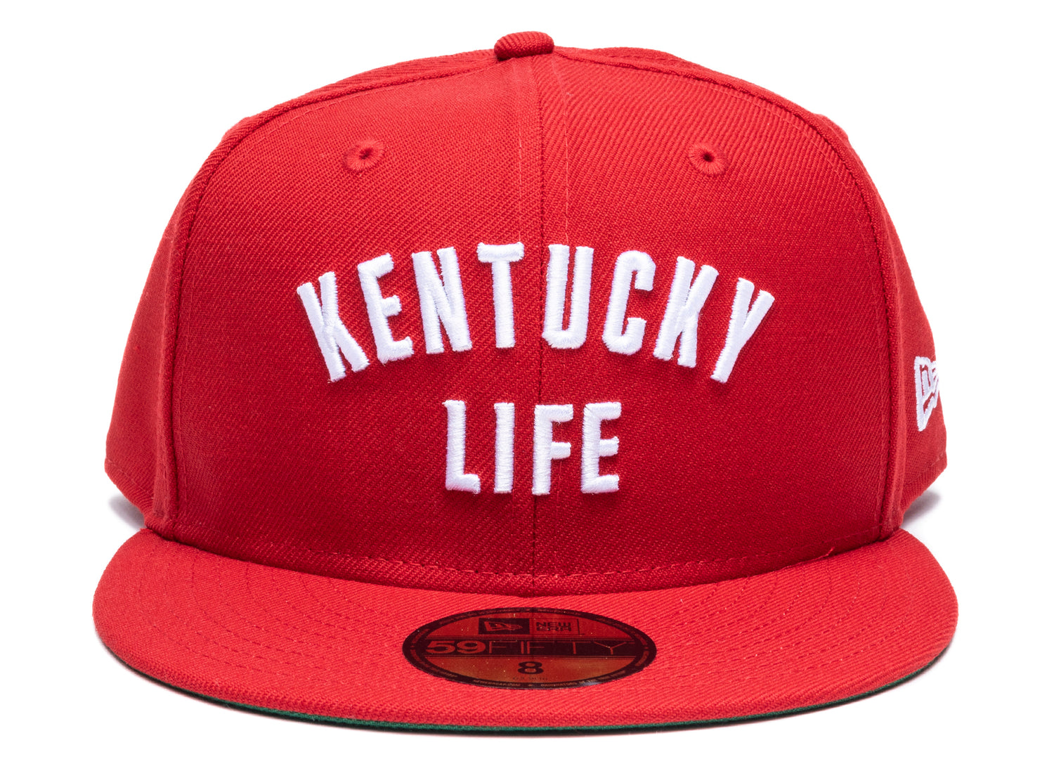 New Era x Oneness Kentucky Life Fitted Hat in Scarlet Red