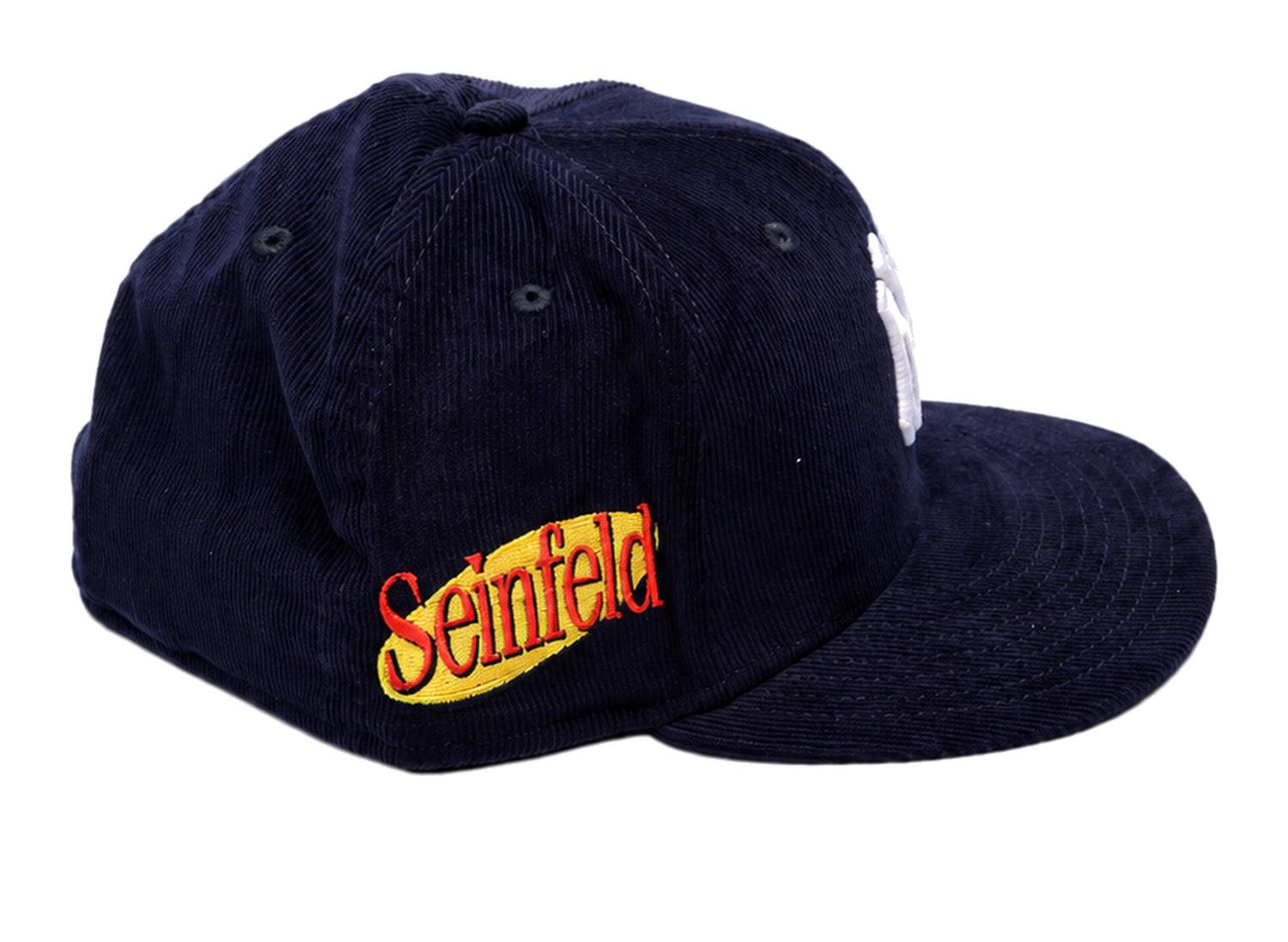 New Era x Seinfeld New York Yankees 59FIFTY fitted hat in Navy, men's cap, view 2
