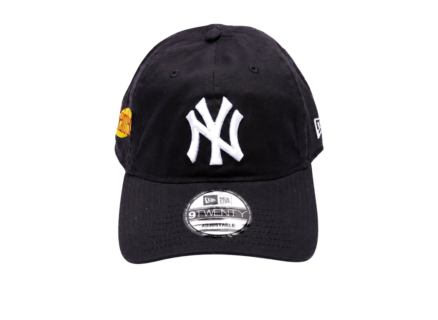 New Era x Seinfeld New York Yankees 9TWENTY adjustable hat in Navy, unisex cap
