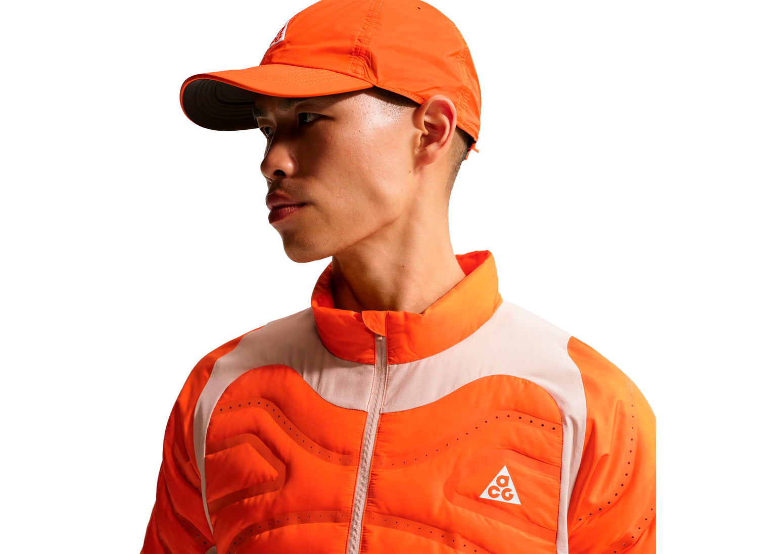 Nike ACG "Lava Loft" Therma-FIT Jacket in Safety Orange — view 5
