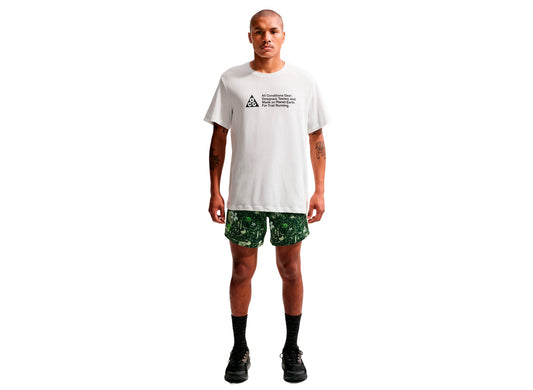 Nike ACG "Second Sunrise" Dri-FIT Trail Running Shorts in Mean Green