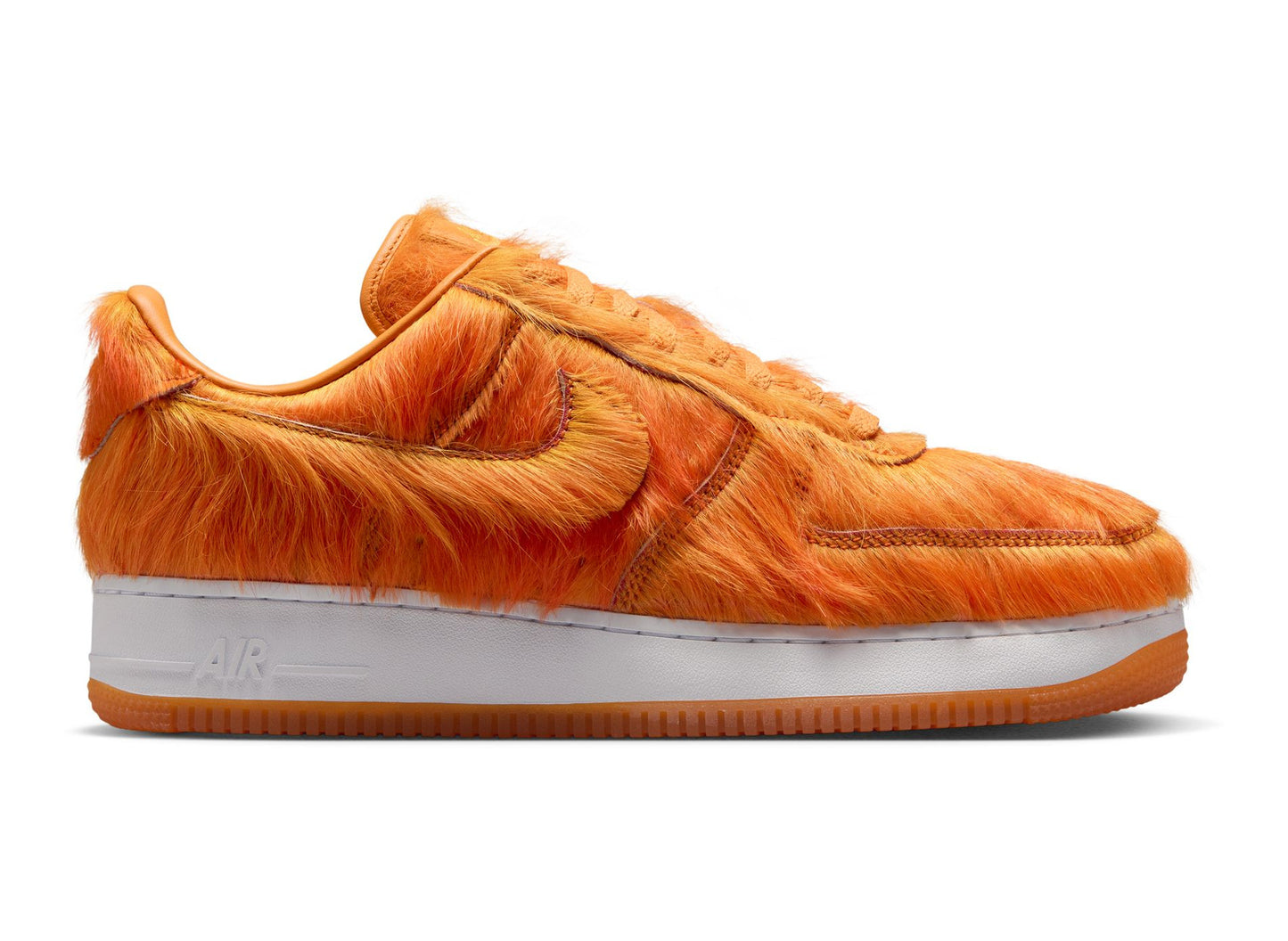 Nike Air Force 1 Low 'Orange Pony Hair' in Campfire Orange / Sunset