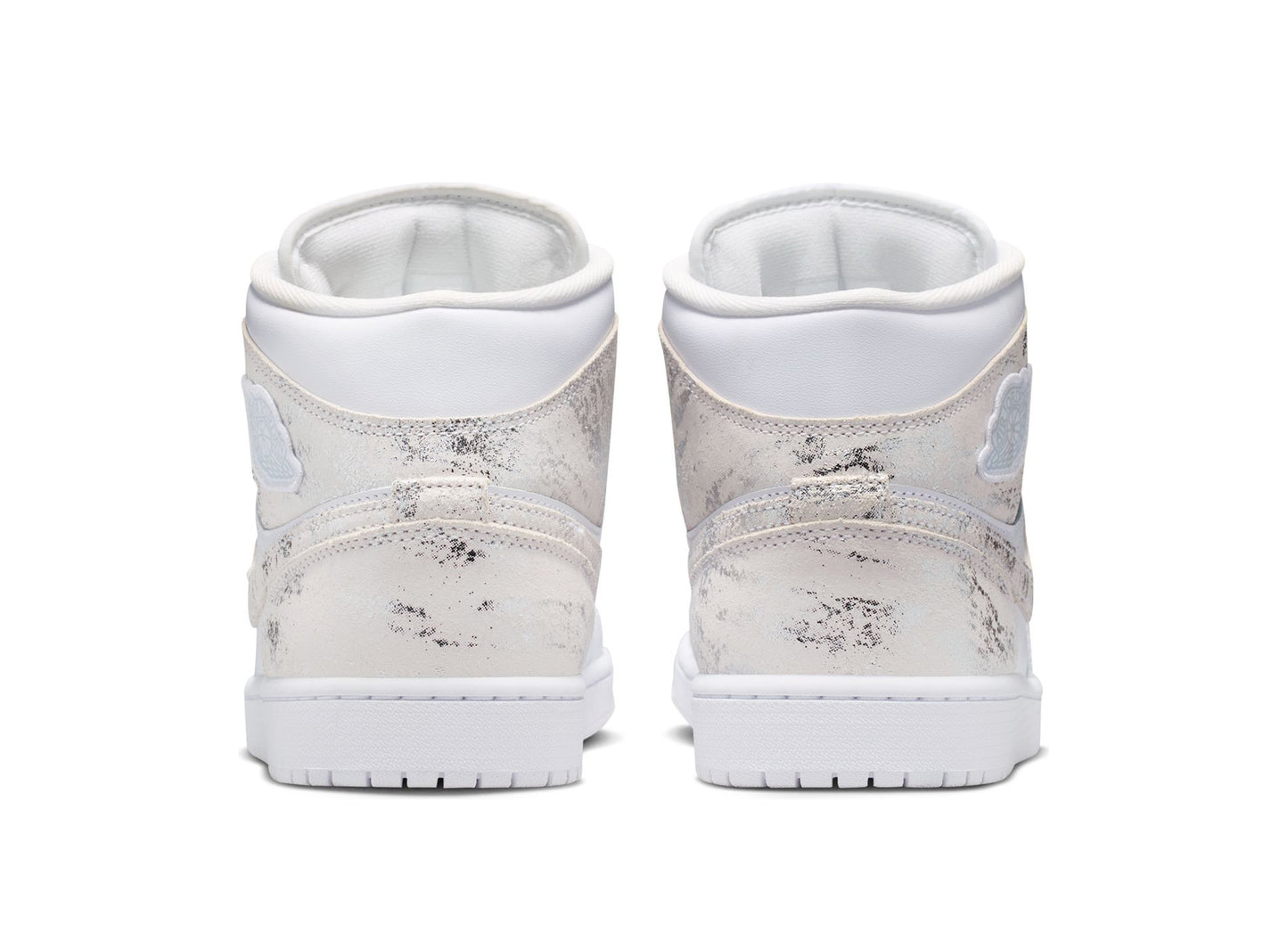 Air Jordan 1 Mid SE in Weiß / Field Silver