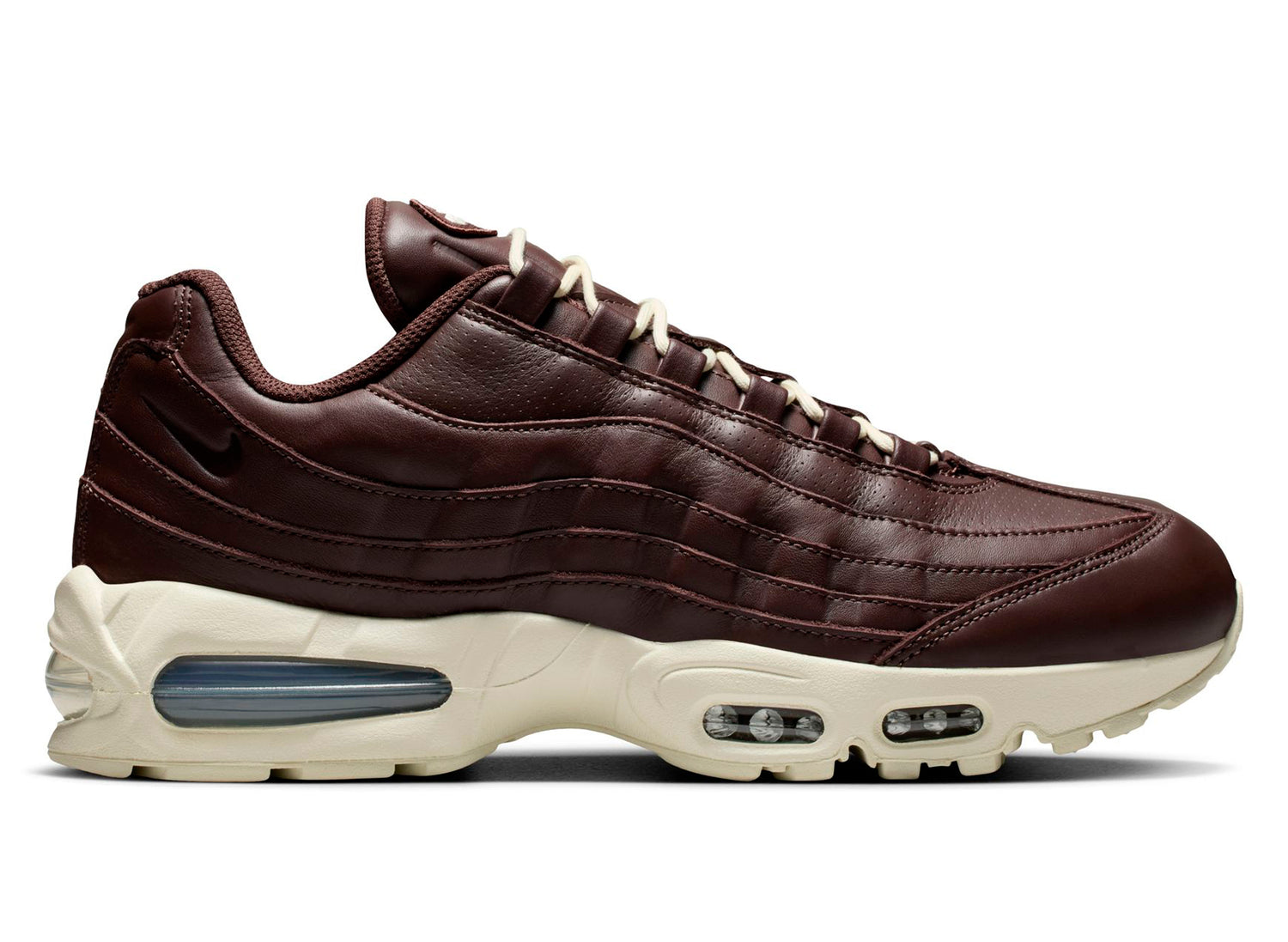 Nike Air Max 95 Big Bubble Leather QS in Baroque Brown